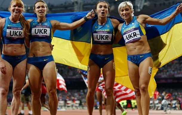 Украинки выступят в финале эстафеты 4 по 100!