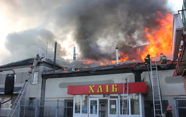 В Харьковской области горела пекарня