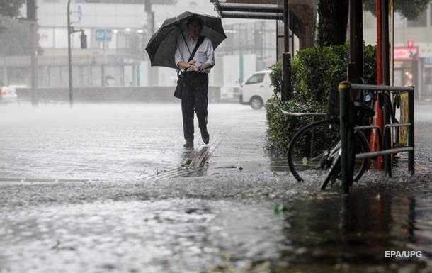 Тайфун  Одуванчик  вызвал разрушения в Токио 