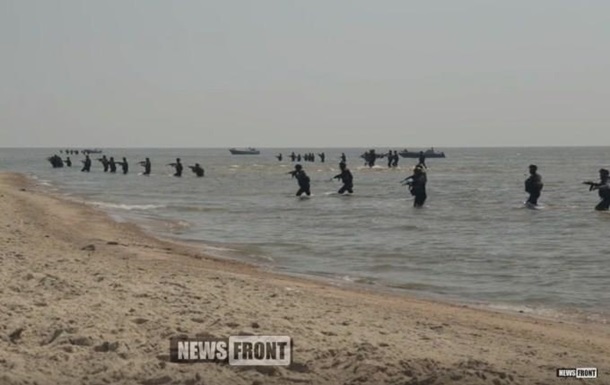 ЗМІ показали морський десант ДНР