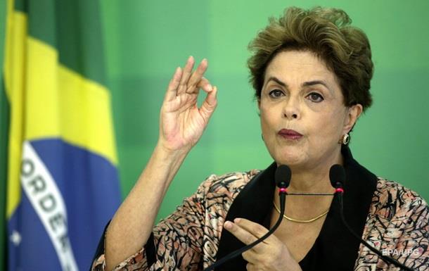 Президент Бразилии попрощалась словами Маяковского