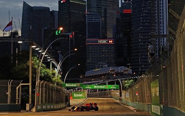 Формула-1. Гран-при Сингапура. Ферстаппен — лучший в первой тренировке