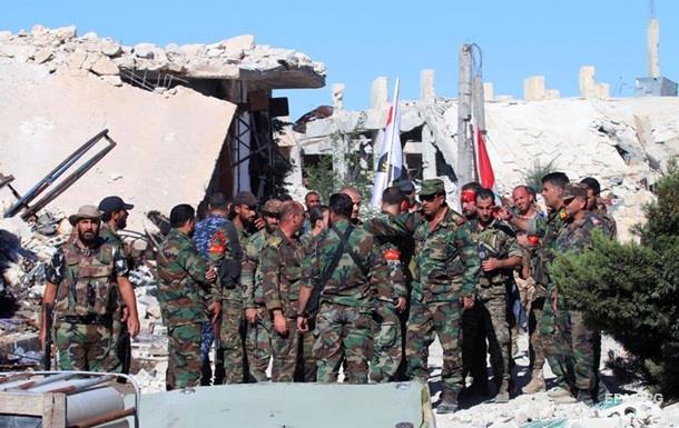 Асад вытеснил повстанцев из района в центре Алеппо