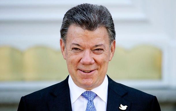 президент Колумбии - нобелевский лауреат