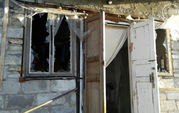 На Донбассе обстреляли больше десятка домов