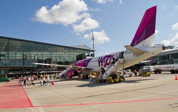 Рейс Wizz Air будет осуществляться с 1 июля