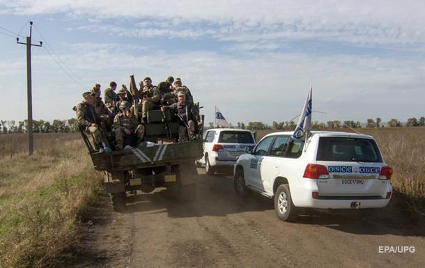 ОБСЄ зафіксувала перекидання зброї на Донбас