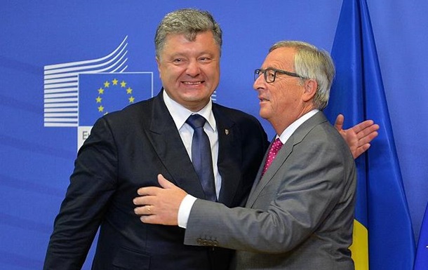 Порошенко обсудил с Юнкером саммит Украина-ЕС