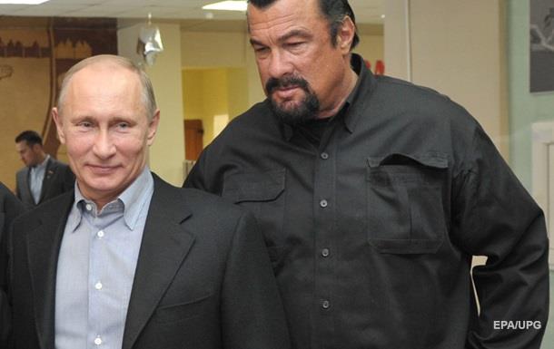 Стивен Сигал и Владимир Путин