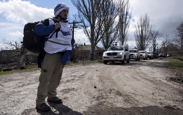 Місія ОБСЄ потрапила під обстріл в Донецькій області