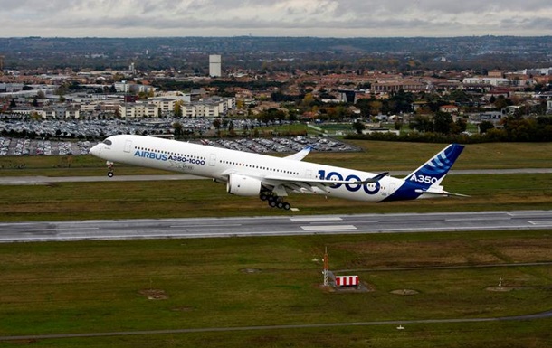 Опубликовано видео первого полета нового самолета Airbus