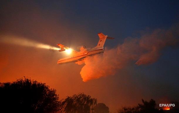 Самолеты Украины начали тушить пожары в Израиле
