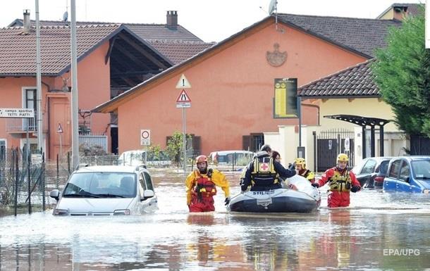 Зливи в Італії привели до загибелі двох людей