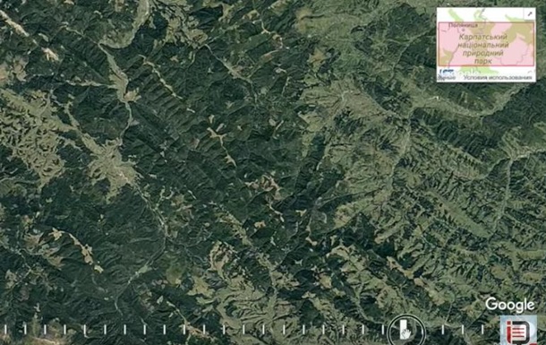 Вырубка лесов в Карпатах