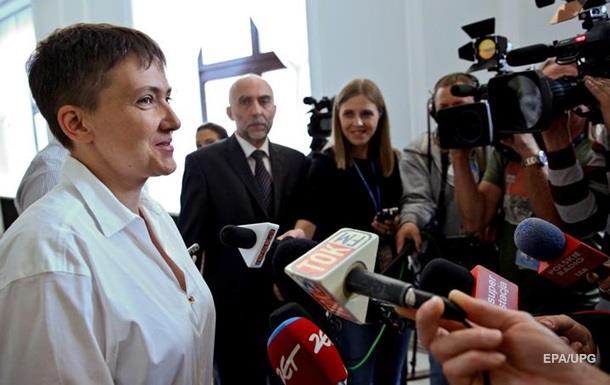 Савченко рассказала немцам о встрече с главами  республик 