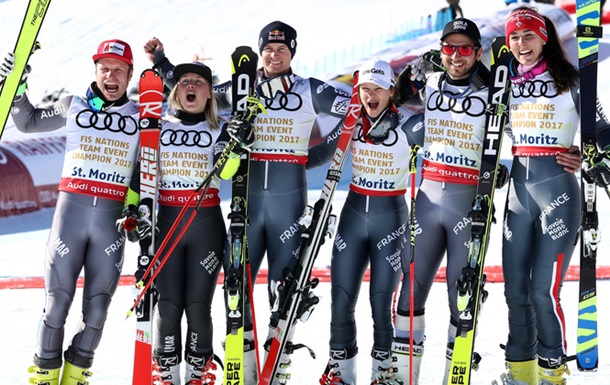 Горные лыжи: Франция стала чемпионом мира в параллельном слаломе
