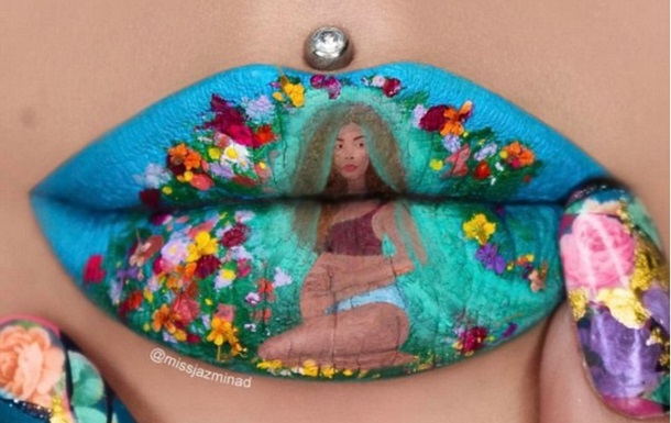 В Австралии визажист нарисовала Бейонсе на губах