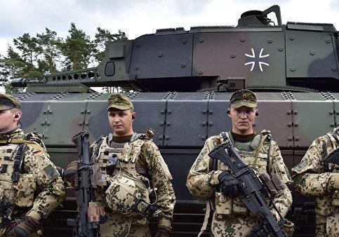 Военные кресты Бундесвера вызывают панику в Литве