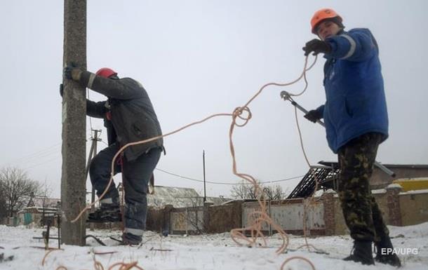 В Авдеевке восстановили электроснабжение