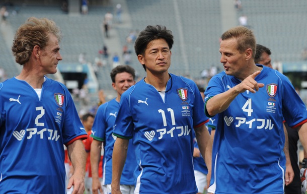 Японець Міура став найстаршим автором гола у професійному футболі