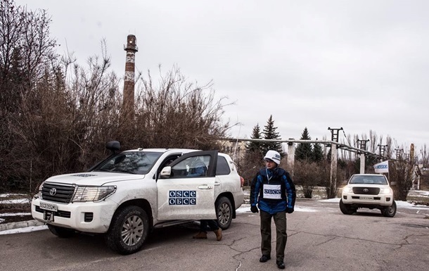 ОБСЕ фиксирует меньше взрывов на Донбассе