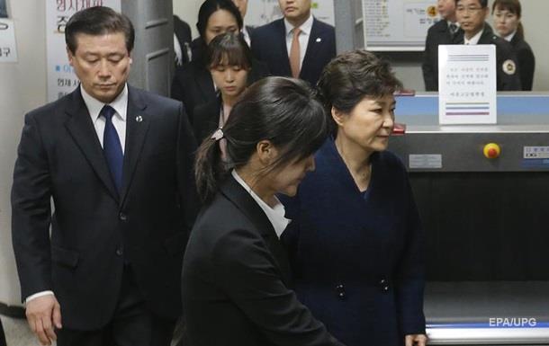 В Южной Корее арестовали отстраненную экс-президента