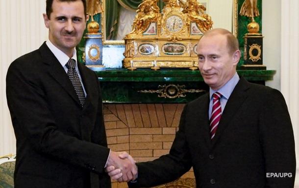 Кремль: Путін не змінював ставлення до Асада