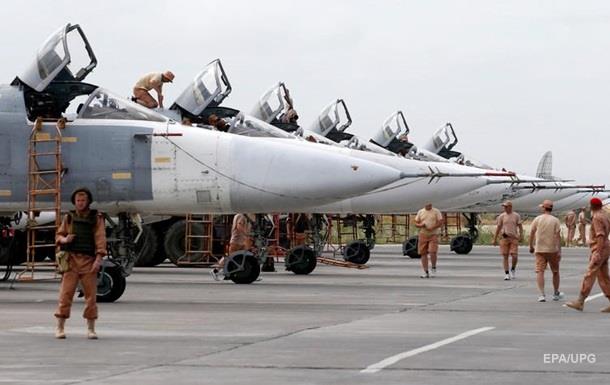 Росія скоротила авіагрупу бази Хмеймім у Сирії