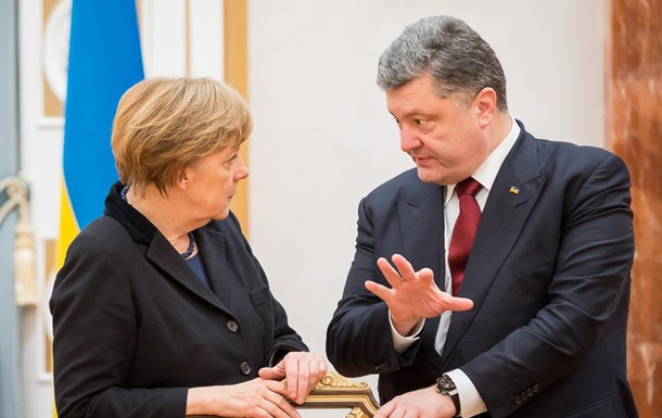 Меркель розповіла Порошенку про візит до РФ