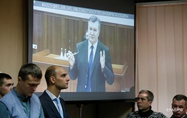 Суд заборонив Януковичу давати свідчення через Skype