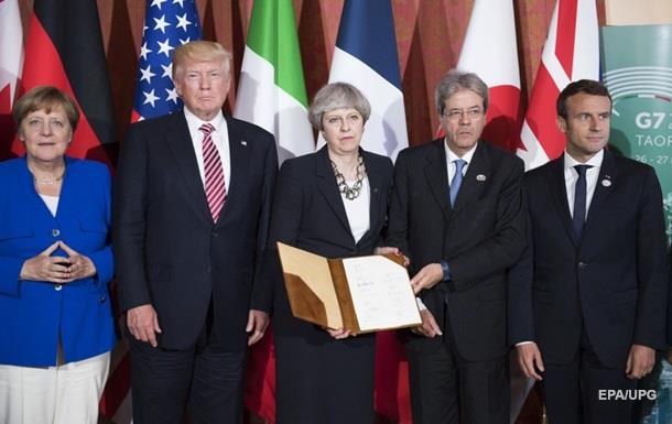 Лидеры G7 договорились по Ирану и КНДР