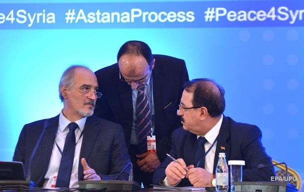 В Астане провалились переговоры по зонам деэскалации в Сирии