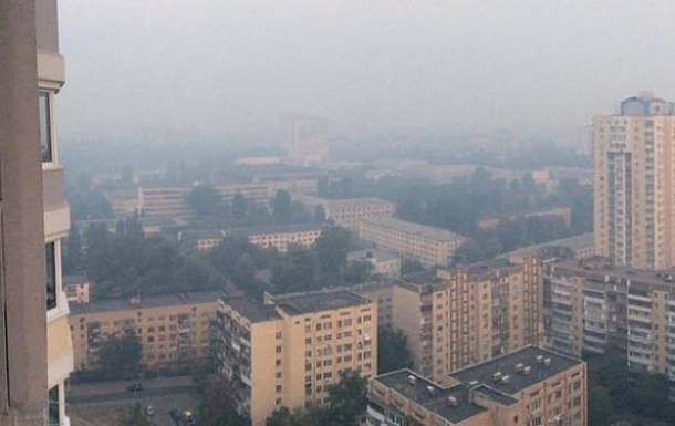 Загрязнение воздуха в Киеве вдвое выше нормы
