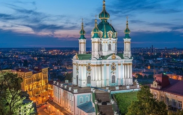 В Киеве 24 августа откроют смотровую площадку Андреевской церкви