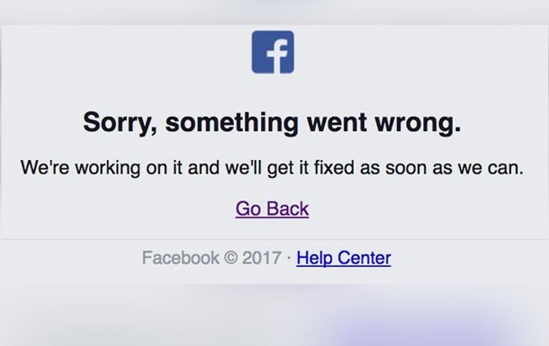 В Facebook произошел масштабный сбой