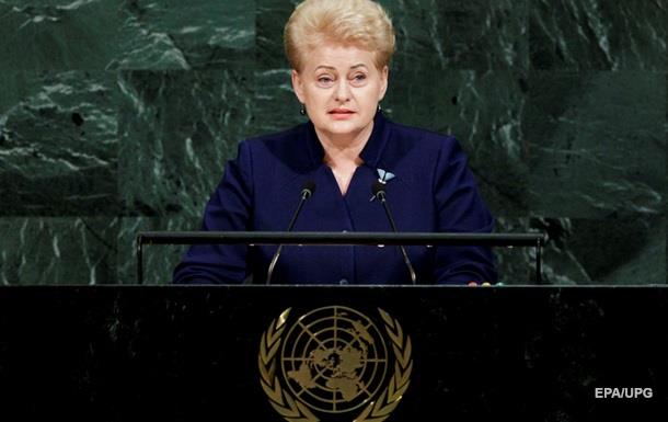Делегація Росії в ООН вийшла із залу перед промовою президента Литви