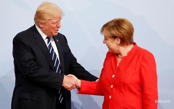 Трамп побажав Меркель вдалих виборів