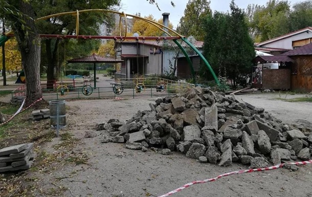 В Запорожье стартовала масштабная реконструкция парка отдыха 