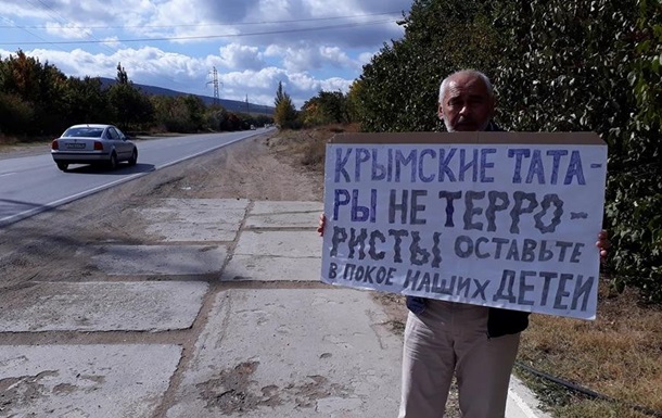 У Криму масові затримання учасників одиночних пікетів