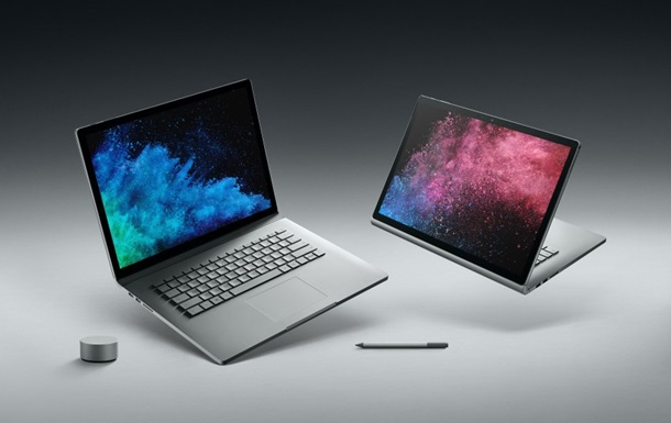 Microsoft представила обновленные Surface Book 2