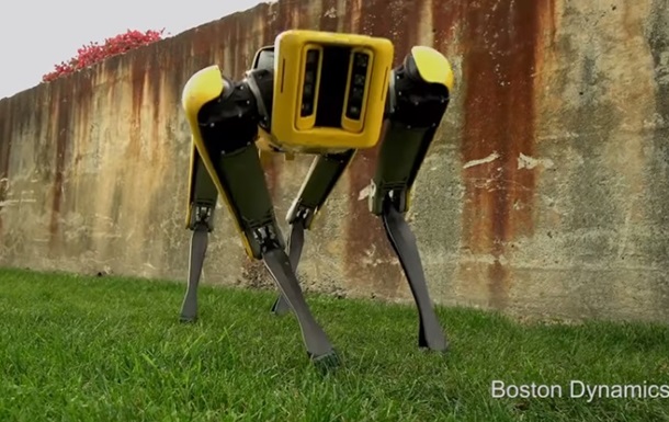 Відео демонструє робота-собаку від Boston Dynamics