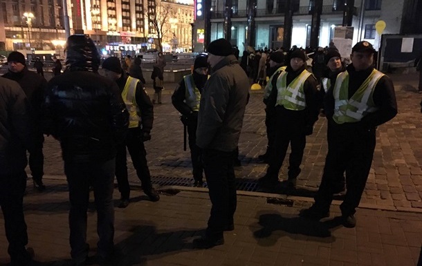 Потасовки на Майдане: пострадали два человека