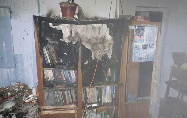 В Киеве горела школа