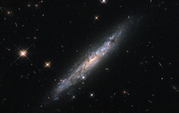 NASA сфотографувало унікальну  вибухову  галактику
