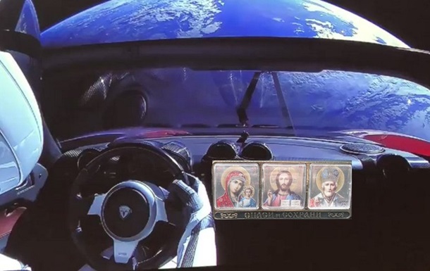 Tesla в космосе: реакция Сети
