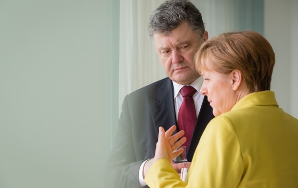 Порошенко обговорить з Меркель миротворців в зоні АТО