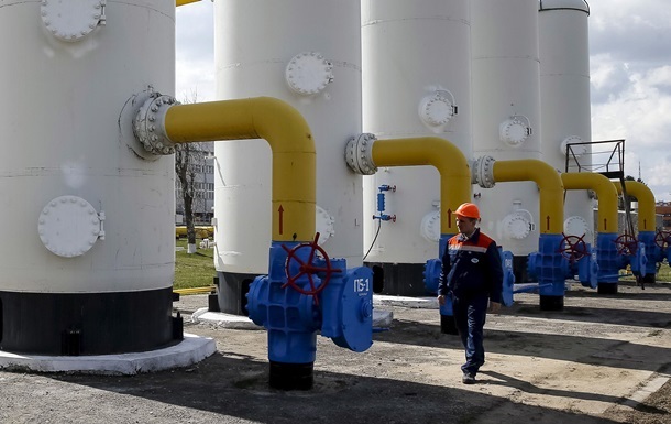 Україна скоротила запаси газу