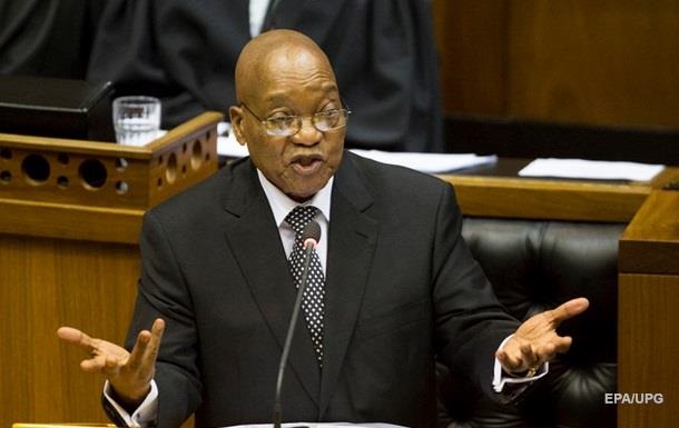 Президент ПАР оголосив про відставку