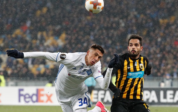  Динамо Киев – АЕК 0:0. Онлайн матча Лиги Европы
