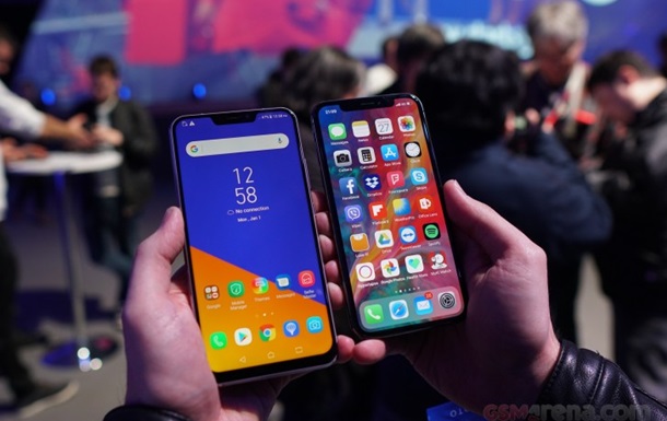 Двійник iPhone X: ASUS показала топовий флагман